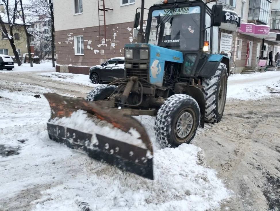 Коммунальные службы Орла работают в усиленном режиме
