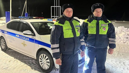 В Орловской области сотрудники Госавтоинспекции помогли водителю, у которого закончился бензин