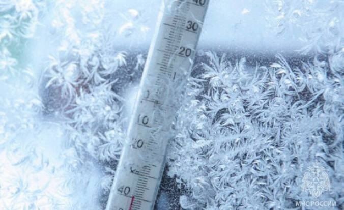 В Орле — аномальные морозы