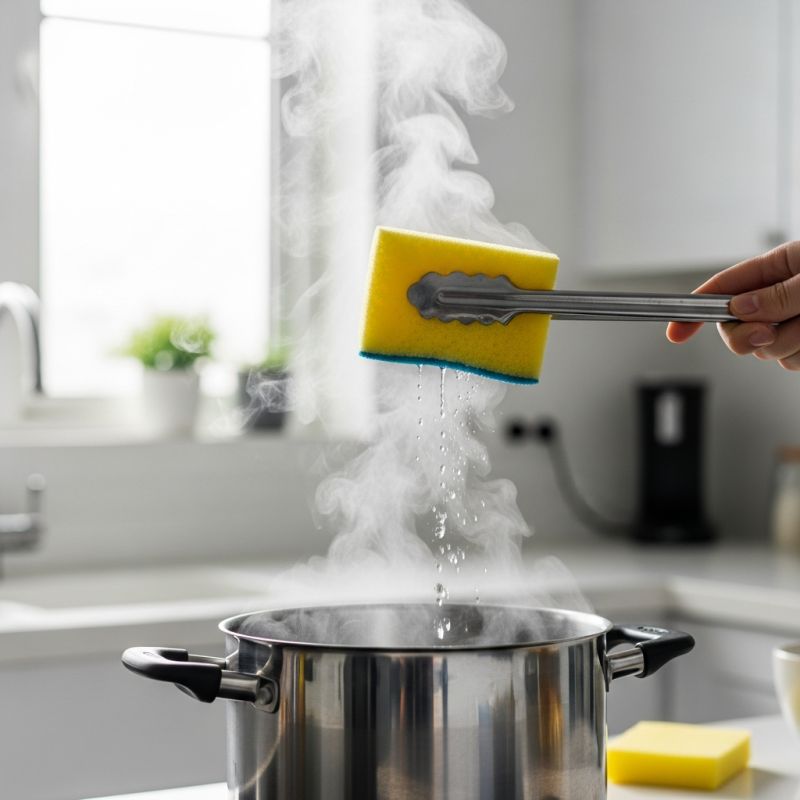 Эффективные методы дезинфекции кухонной губки, которые стоит знать