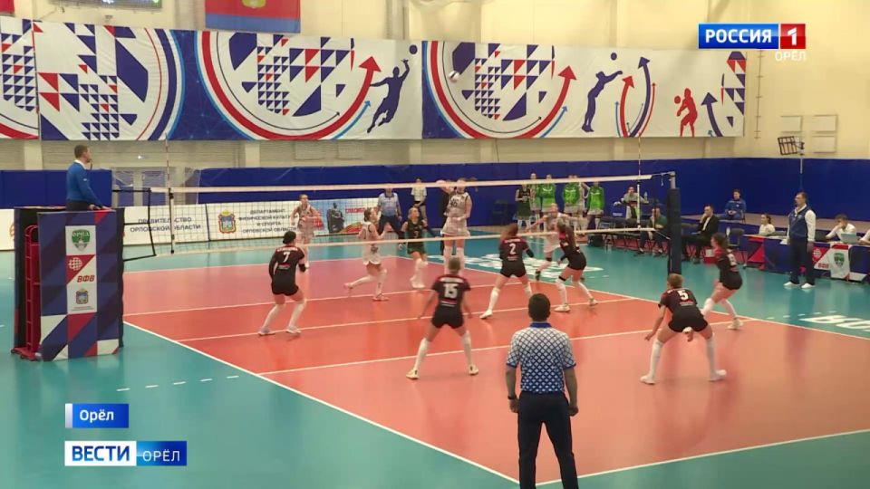 Волейболистки "Орла" поднялись на пятое место Высшей лиги "Б"