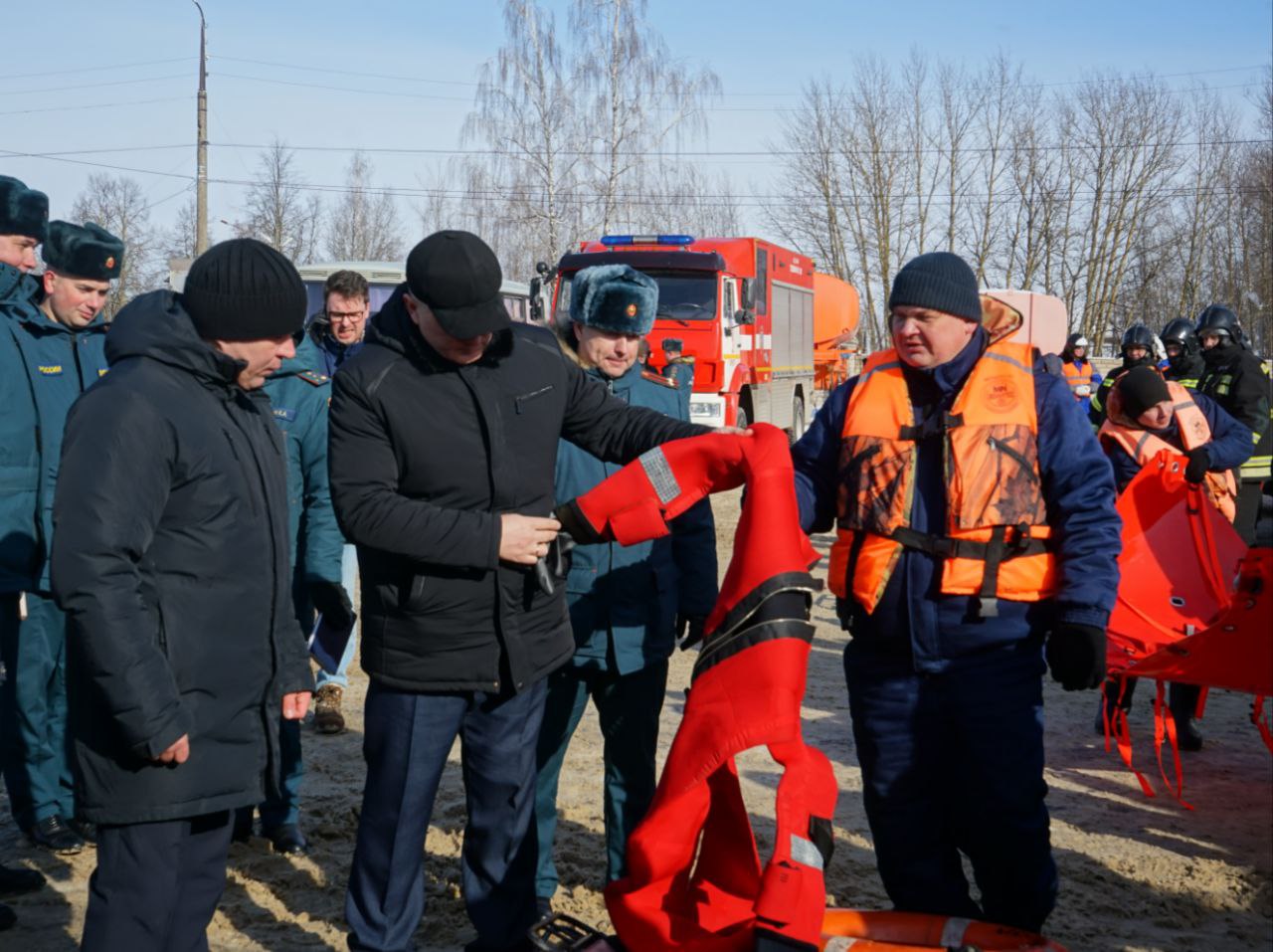 В Орле проверили готовность сил и средств в период половодья В Орле проверили готовность сил и средств в период половодья