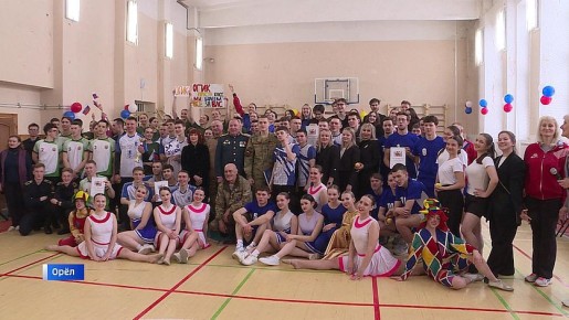 Орловские студенты приняли участие в военно-спортивном празднике "Готов к защите Родины"