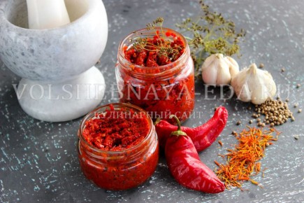 Как приготовить идеальную аджику