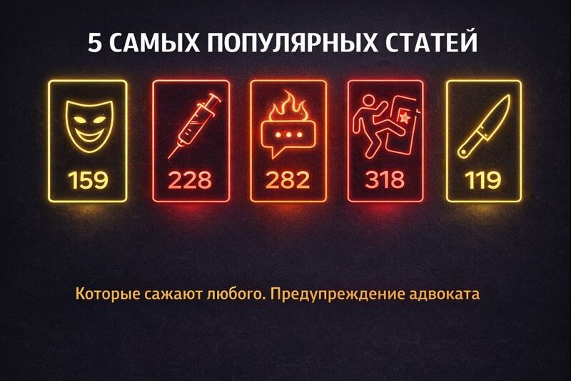 Пять статей, которые могут внезапно стать ловушкой для любого