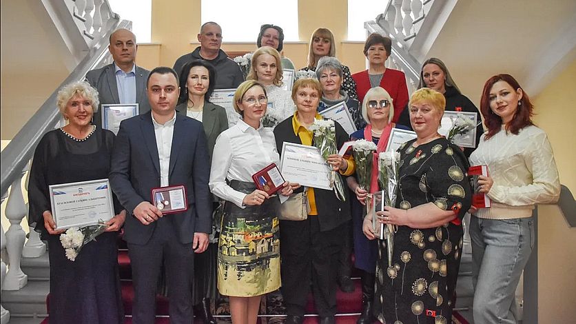 Жителей Орла наградили за помощь участникам СВО
