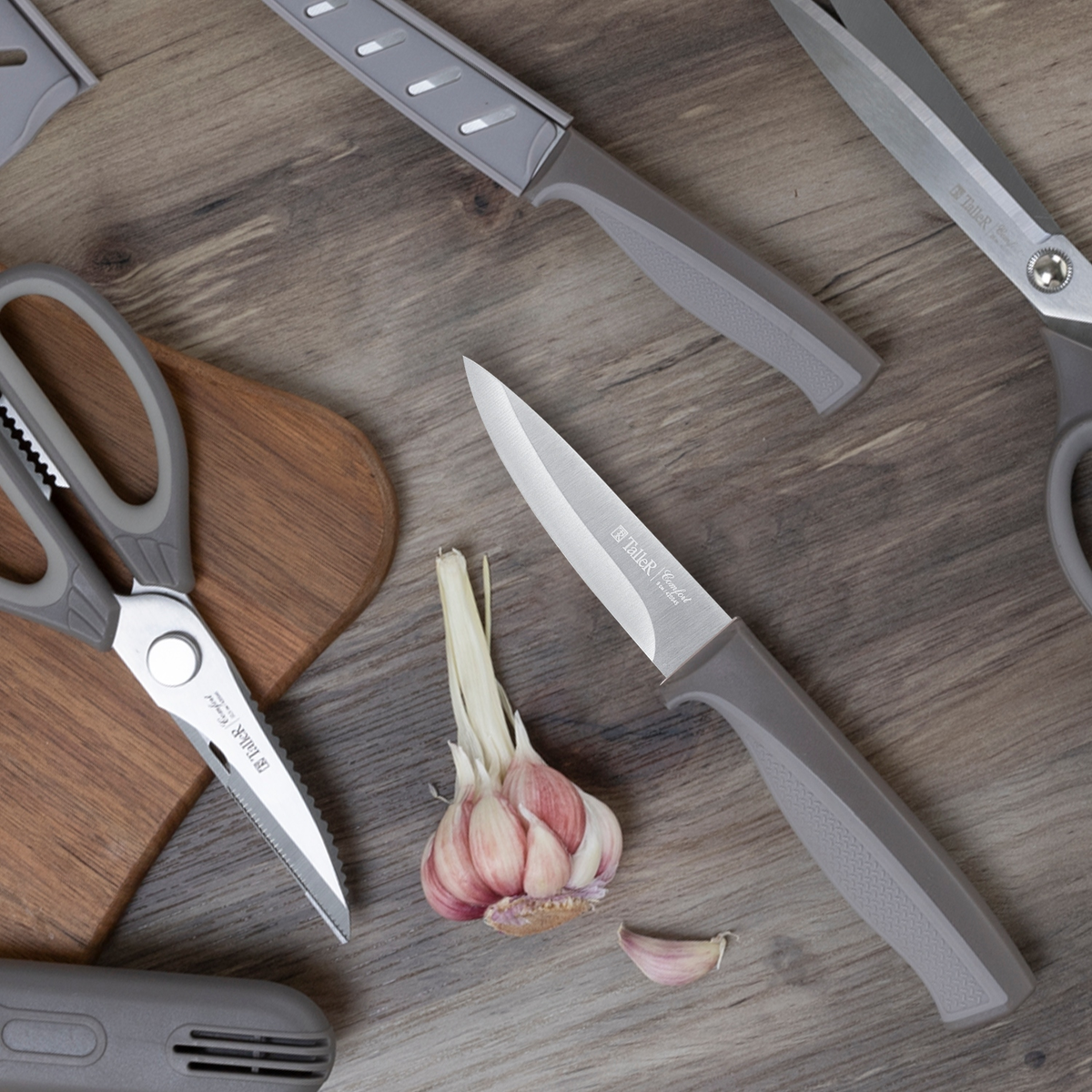 Нож для чистки TalleR с чехлом TR-22035: стиль и практичность в одном флаконе