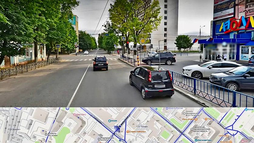 На улицах Октябрьской и Тургенева в Орле временно перекроют движение