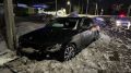 В Орле водитель врезался в снежный вал и получил травмы