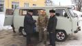 Жители Орловской области передали автомобиль "УАЗ" бойцам СВО