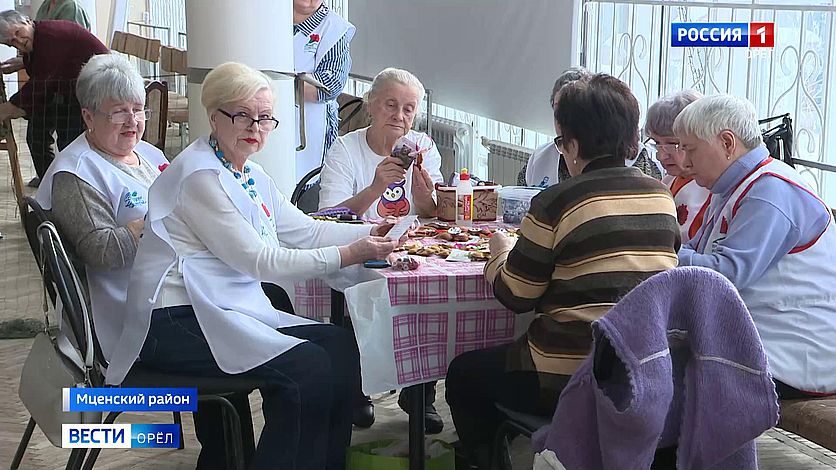 Жительницы Орловской области активно помогают фронту