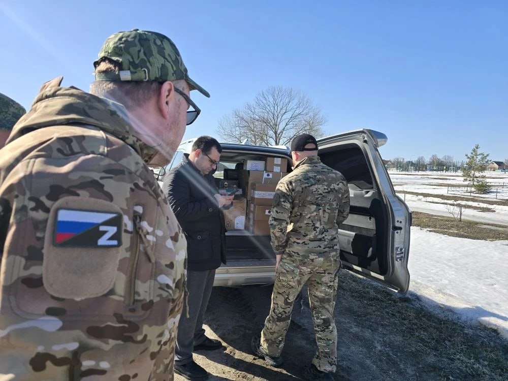 Орловчане передали бойцам СВО детекторы дронов и гуманитарный груз