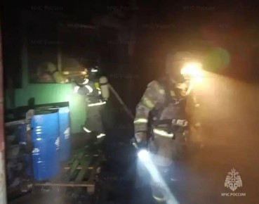 Короткое замыкание могло стать причиной возгорания на заводе в Ливнах