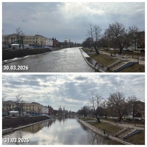 Андрей Клычков: Продолжаем внимательно отслеживать паводковую ситуацию в Орловской области