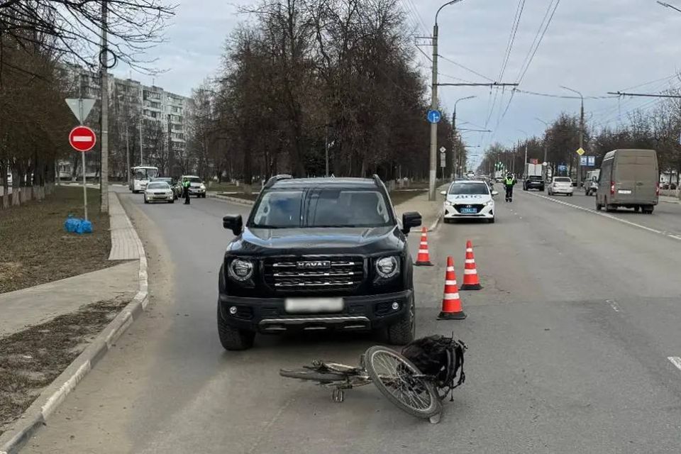 В Орле на Московском шоссе сбили 81-летнего велосипедиста
