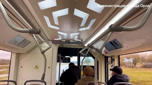 «Генерал» выходит на линию: в Орле начались испытания электробуса нового поколения