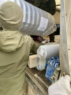 Орловская область направила очередные грузы бойцам на Купянское и Луганское направления