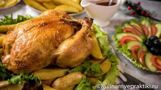 Сочная курица в духовке: быстрый рецепт с нежным маринадом