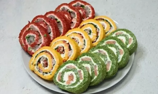 Освежающие роллы из огурца с крабовым мясом