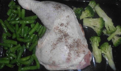 Нежная курица с брокколи и стручковой фасолью: простой рецепт для здорового питания