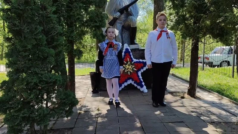 видеоролик, посвященный праздничному мероприятию с кадетами