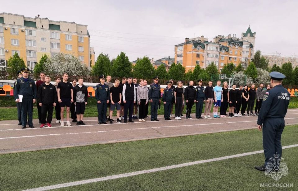 Легкоатлеты вышли на старт