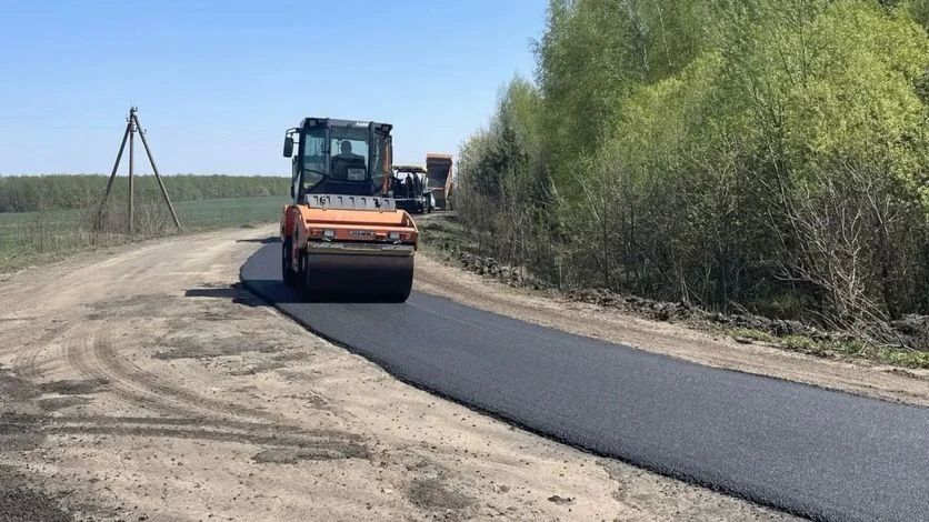 В Новодеревеньковском районе стартовал ремонт трассы "Орел —Ефремов — Дубровка"