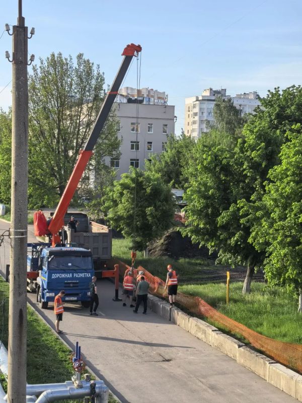 В Орле благоустраивают сквер им. А.П. Иванова