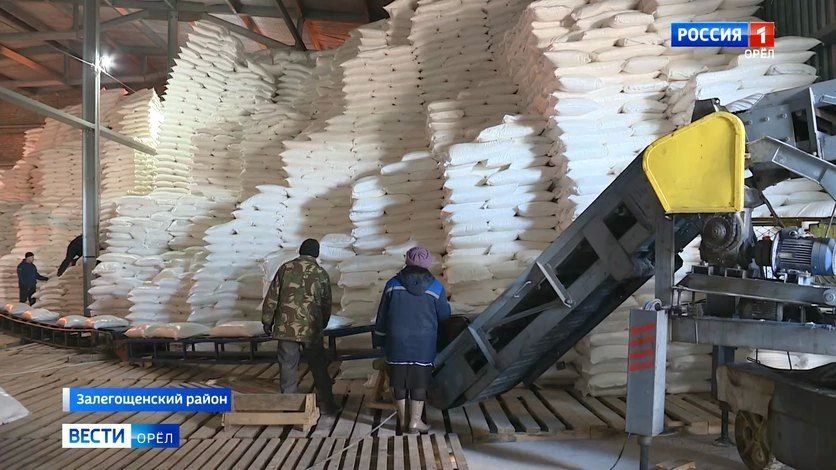 С начала года Орловщина отправила в Беларусь 1700 тонн пшеничной муки