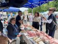 На ярмарке "Хлебосольный выходной" в Орле нашли нарушения при хранении мяса и молока