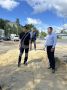 Ремонт дороги по улице Гуртьева в Орле и благоустройство двора Гуртьева,6 проверил вице-губернатор, руководитель Представительства Орловской области при Правительстве РФ Александр Бирюков
