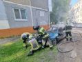 В Северном районе Орла загорелись два автомобиля