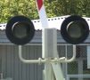 Сегодня ограничат движение на двух железнодорожных переездах