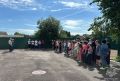 В пришкольном лагере провели учебную эвакуацию