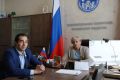 Председатель Избирательной комиссии Орловской области Лилия Пиняева провела рабочую встречу с председателем Молодежной избирательной комиссии Орловской области Русланом Багмутом