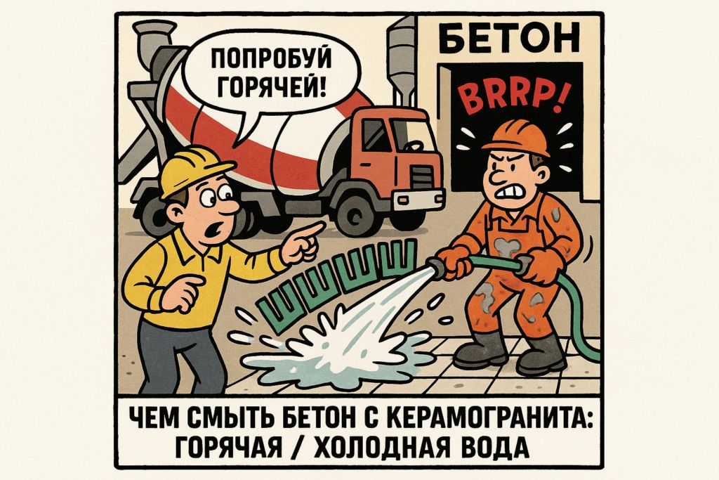 Эффективные способы удаления бетона с керамогранита: полезные советы