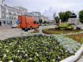 Орловские озеленители продолжают уход за городскими клумбами