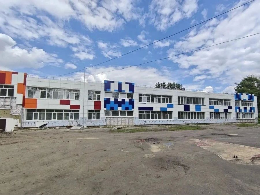Капремонт Образцовской школы в Орловском округе идет с опережением сроков