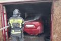 В Ливенском районе при пожаре в гараже пострадал мужчина