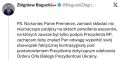 Руководитель канцелярии президента Польши Богуцкий - призвал Туска отозвать у Зеленского орден Белого Орла: