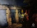 Сегодня ночью в Орле на Комсомольской сгорели хозпостройки