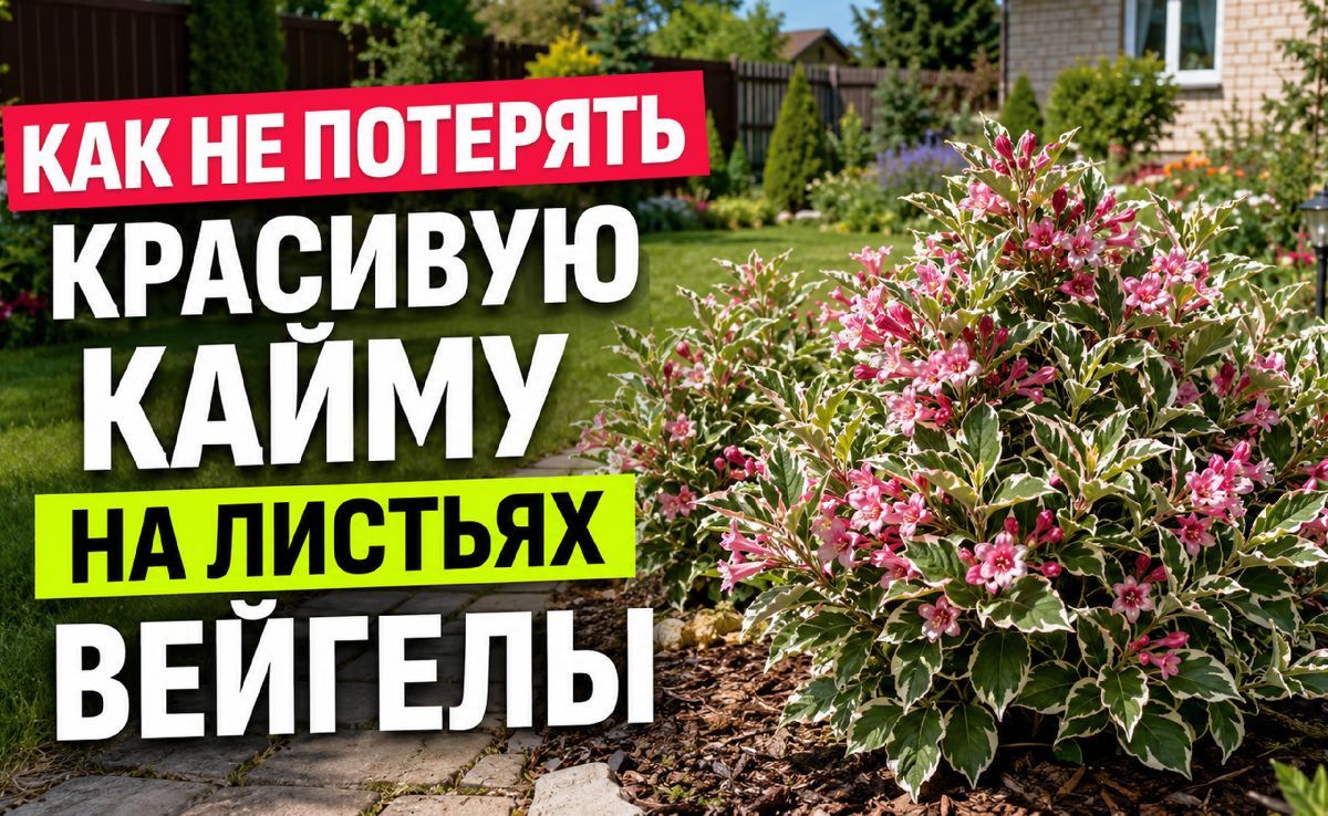 Вейгела вариегата: секреты сохранения красивой листвы и индивидуального рисунка