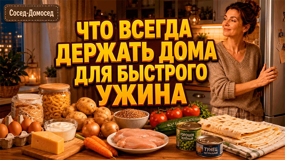 Как собрать идеальный набор продуктов для быстрого ужина