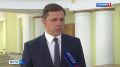 Андрей Клычков сообщил нашей съемочной группе о попадании БПЛА в жилой дом в Новосиле