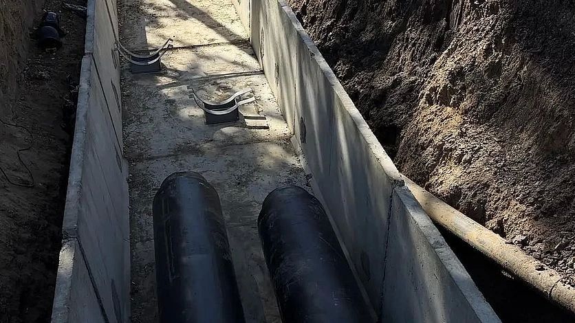 В Ипподромном переулке Орла приступили к замене трубопроводов