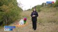 На месте гибели сотрудников ОМОН "Крепость" Дмитрия Баранова, Дениса Оксова и Дмитрия Астахова установили и освятили поклонный крест
