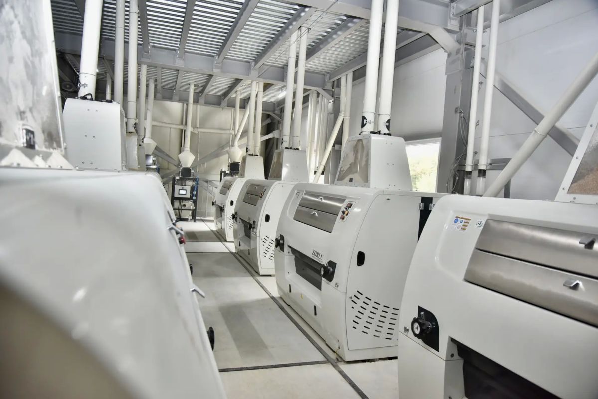 В Мценском районе открыли мукомольный комплекс с элеватором В Мценском районе открыли мукомольный комплекс с элеватором
