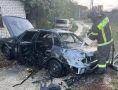 В Дмитровске из-за неудачной сварки сгорела "Ауди"