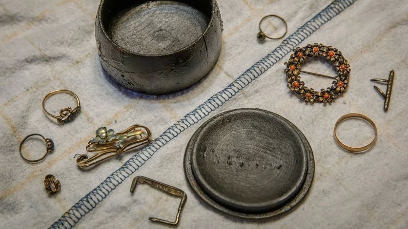 Орловские дайверы клуба "Диво" нашли шкатулку с драгоценностями на пароходе "Валамон Луостари"