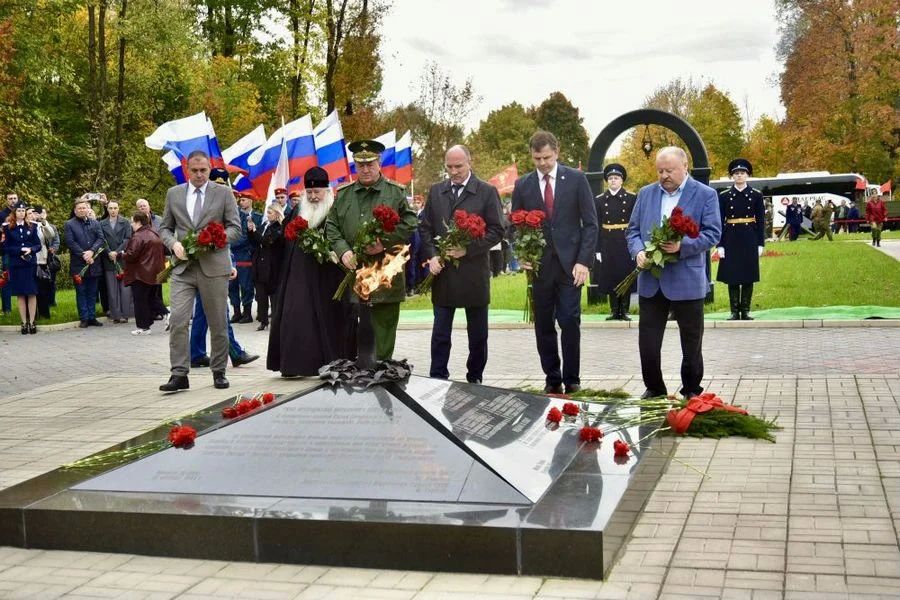 На Орловщине увековечили память подполковника Виктора Бондарева На Орловщине увековечили память подполковника Виктора Бондарева